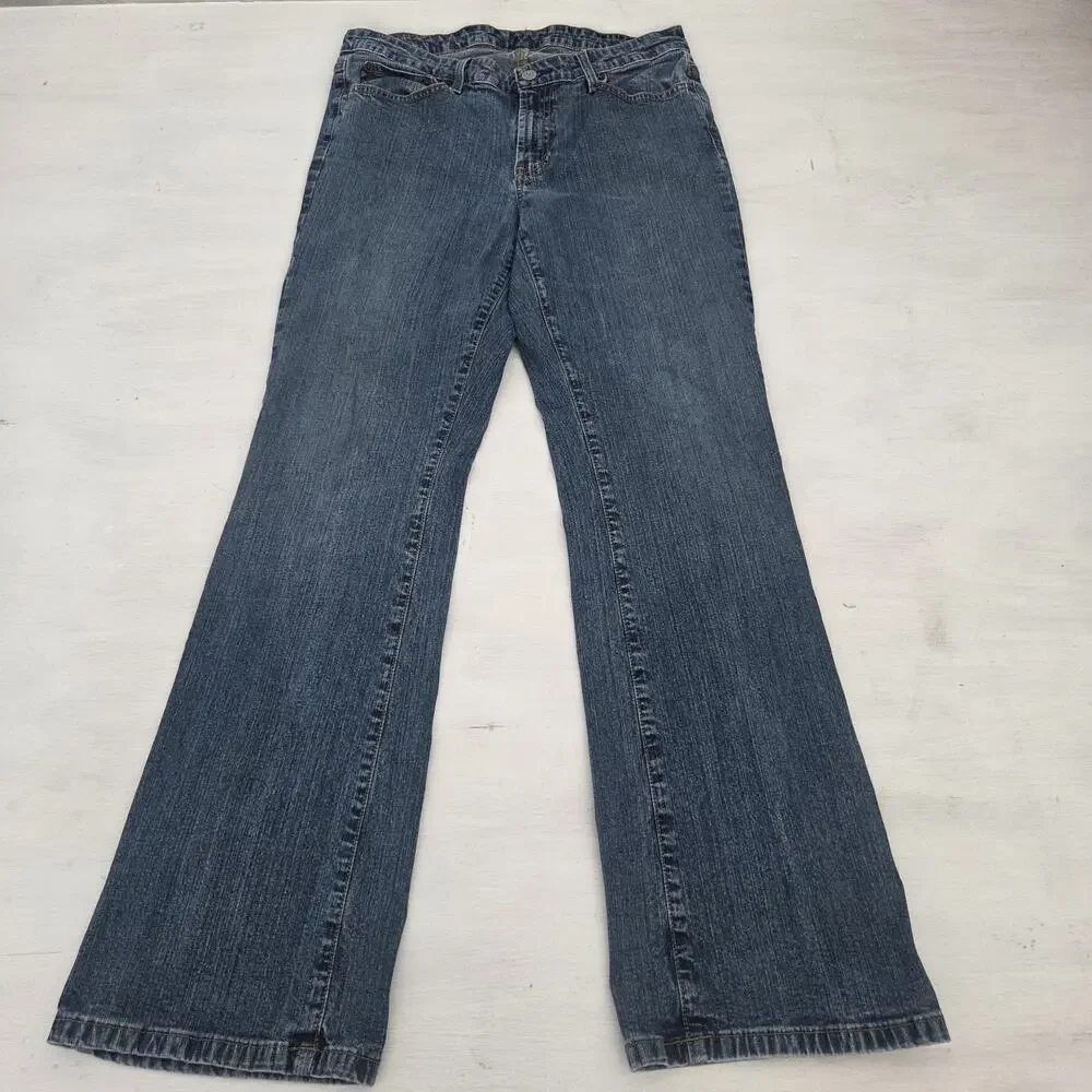 Vintage Polo Jeans Co Ralph Lauren Women's Jeans Size 10x32 Blue Denim Kelly